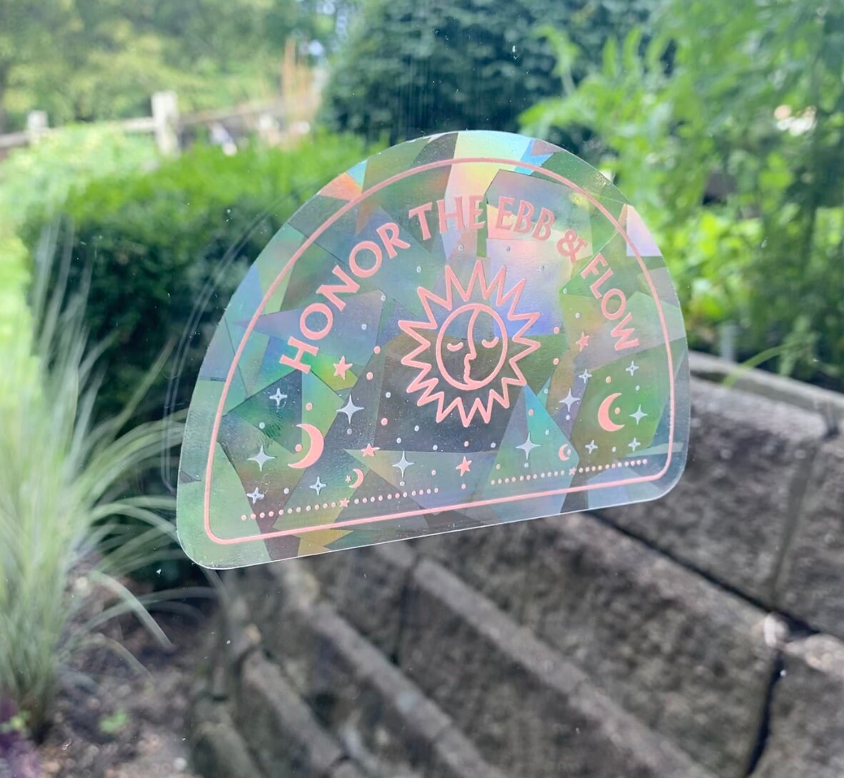 Sun and Moon Rainbow SunCatcher